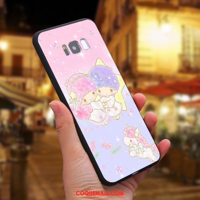 Étui Samsung Galaxy S8 Étoile Téléphone Portable Silicone, Coque Samsung Galaxy S8 Dessin Animé Personnalisé