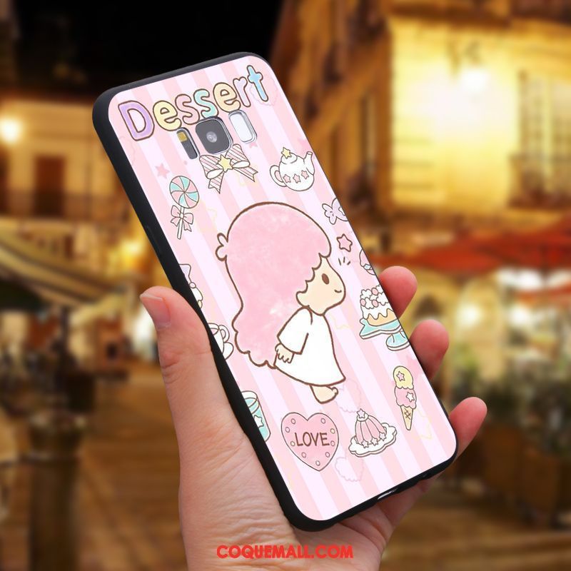 Étui Samsung Galaxy S8 Étoile Téléphone Portable Silicone, Coque Samsung Galaxy S8 Dessin Animé Personnalisé
