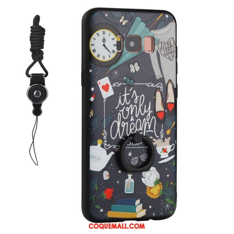 Étui Samsung Galaxy S8+ Étoile Téléphone Portable Tout Compris, Coque Samsung Galaxy S8+ Incassable Gaufrage