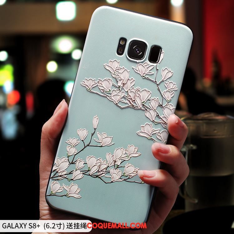 Étui Samsung Galaxy S8+ Étoile Téléphone Portable Très Mince, Coque Samsung Galaxy S8+ Silicone Fluide Doux