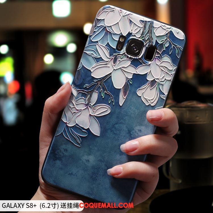 Étui Samsung Galaxy S8+ Étoile Téléphone Portable Très Mince, Coque Samsung Galaxy S8+ Silicone Fluide Doux