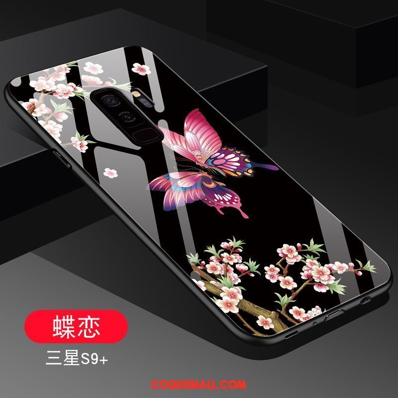 Étui Samsung Galaxy S9+ Créatif Incassable Étoile, Coque Samsung Galaxy S9+ Tout Compris Téléphone Portable