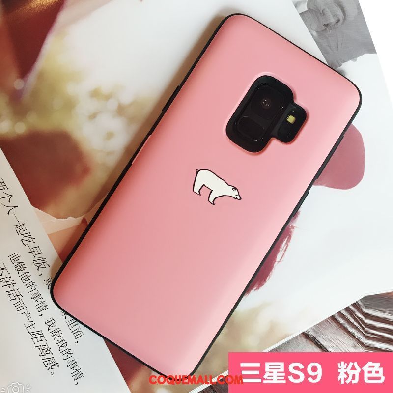 Étui Samsung Galaxy S9 Créatif Personnalité Étoile, Coque Samsung Galaxy S9 Téléphone Portable Incassable