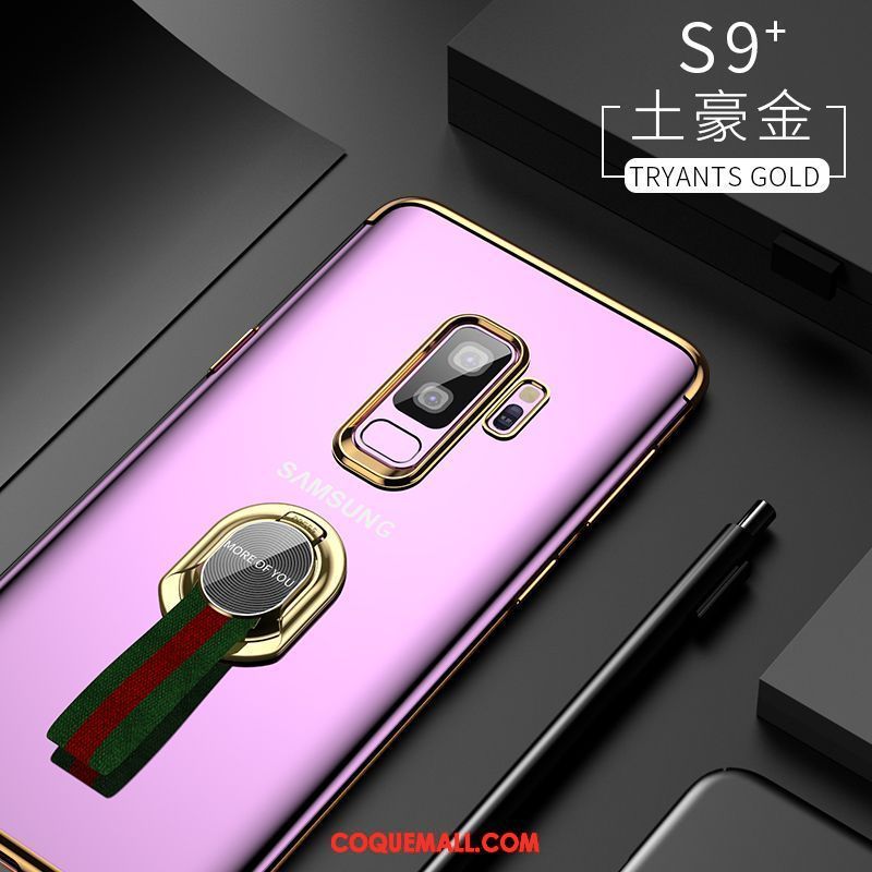 Étui Samsung Galaxy S9+ Fluide Doux Silicone Créatif, Coque Samsung Galaxy S9+ Téléphone Portable Tendance