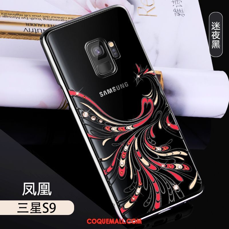 Étui Samsung Galaxy S9 Incassable Créatif Violet, Coque Samsung Galaxy S9 Protection Difficile