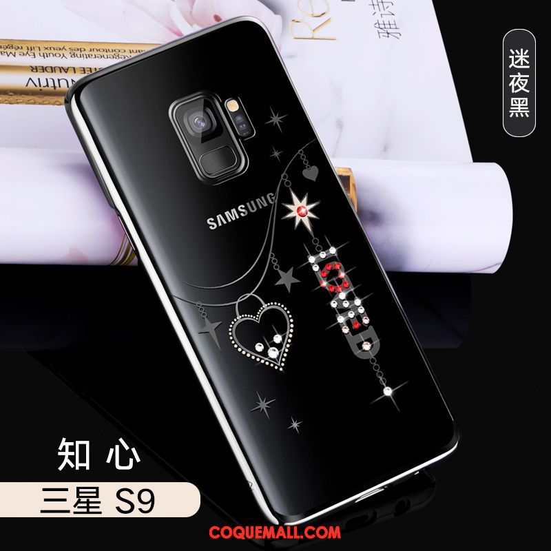 Étui Samsung Galaxy S9 Incassable Créatif Violet, Coque Samsung Galaxy S9 Protection Difficile