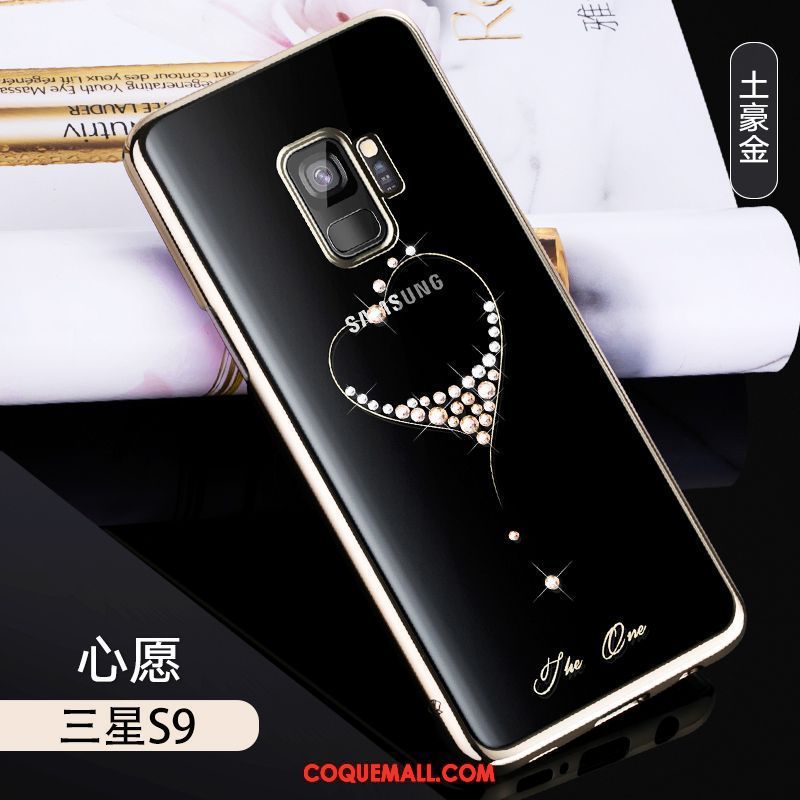 Étui Samsung Galaxy S9 Incassable Créatif Violet, Coque Samsung Galaxy S9 Protection Difficile