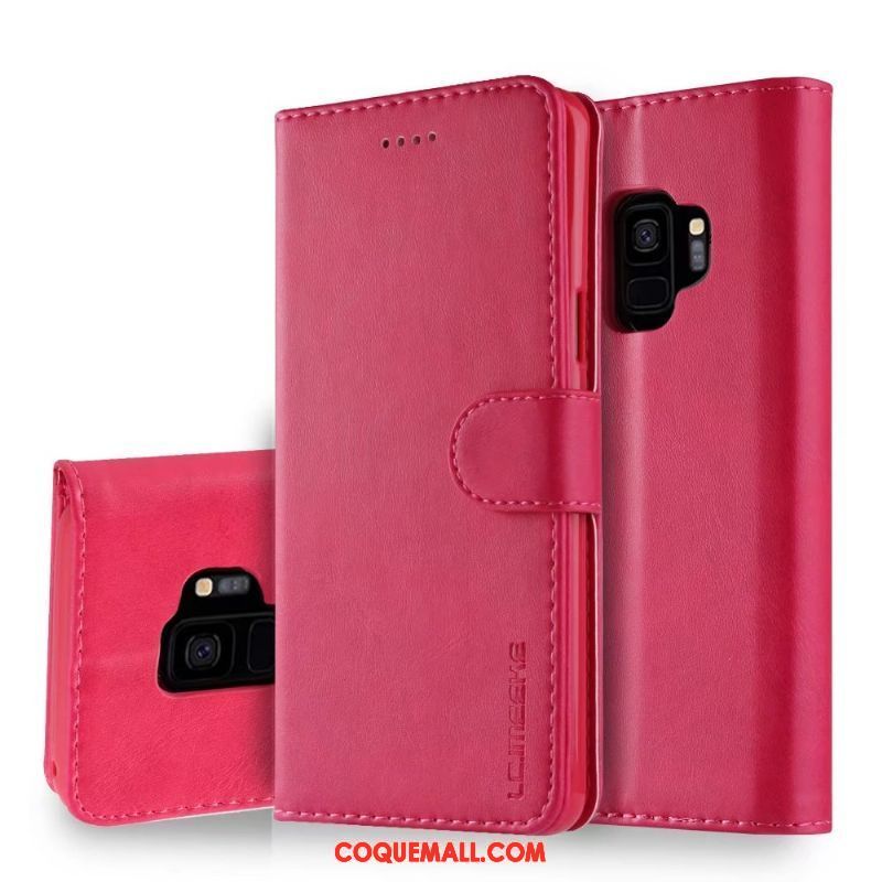 Étui Samsung Galaxy S9 Légère Étoile Business, Coque Samsung Galaxy S9 Étui En Cuir Protection