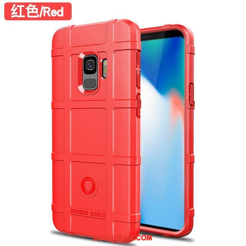 Étui Samsung Galaxy S9 Personnalité Bleu Téléphone Portable, Coque Samsung Galaxy S9 Tout Compris Incassable