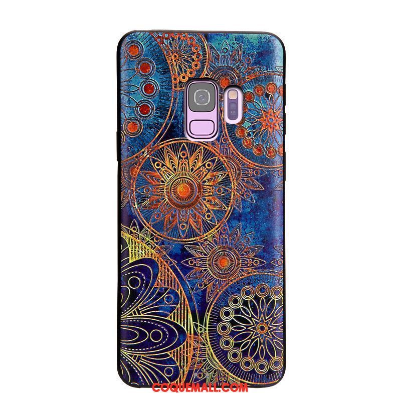 Étui Samsung Galaxy S9 Personnalité Marque De Tendance Longue, Coque Samsung Galaxy S9 Silicone Étoile