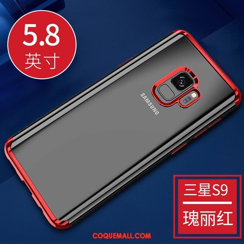 Étui Samsung Galaxy S9 Silicone Protection Très Mince, Coque Samsung Galaxy S9 Nouveau Fluide Doux