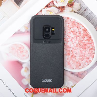 Étui Samsung Galaxy S9 Silicone Tout Compris Délavé En Daim, Coque Samsung Galaxy S9 Téléphone Portable Rouge