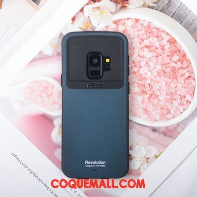 Étui Samsung Galaxy S9 Silicone Tout Compris Délavé En Daim, Coque Samsung Galaxy S9 Téléphone Portable Rouge