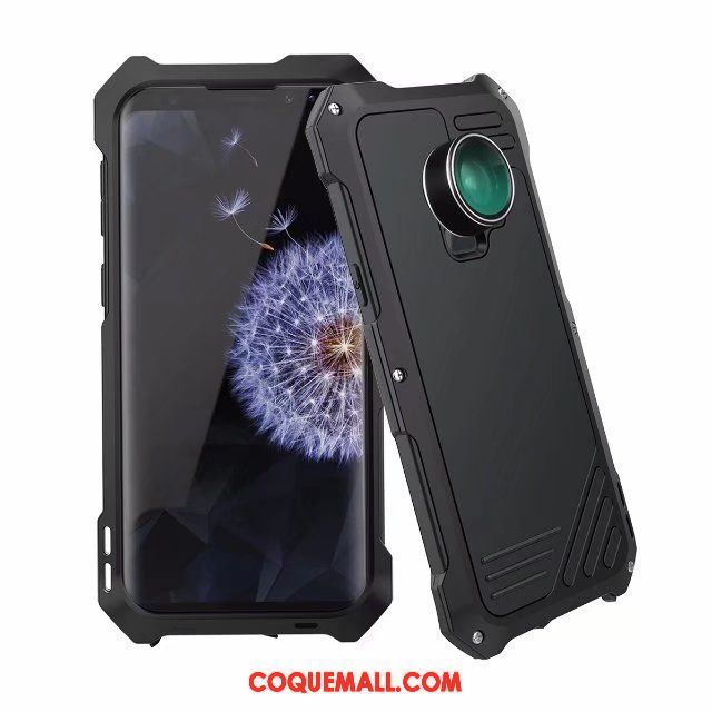 Étui Samsung Galaxy S9 Tout Compris Métal Téléphone Portable, Coque Samsung Galaxy S9 Protection Argent