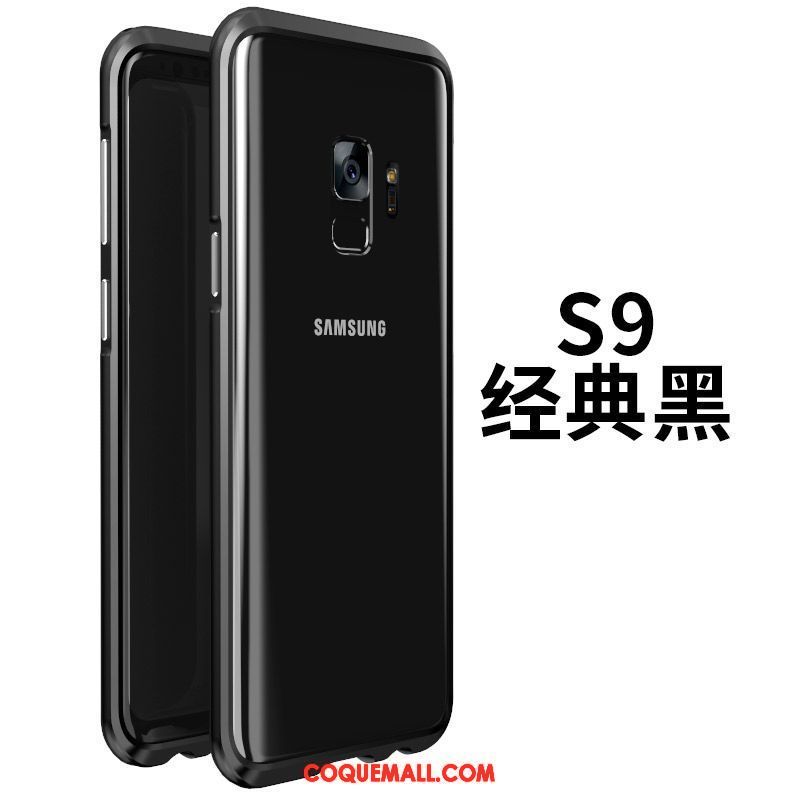 Étui Samsung Galaxy S9 Tout Compris Téléphone Portable Violet, Coque Samsung Galaxy S9 Métal Protection