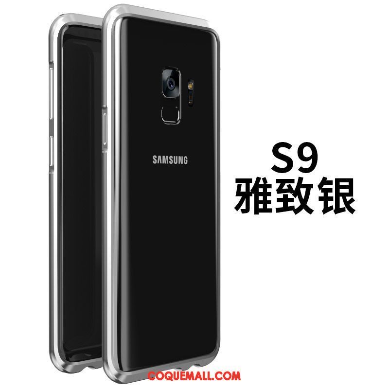 Étui Samsung Galaxy S9 Tout Compris Téléphone Portable Violet, Coque Samsung Galaxy S9 Métal Protection