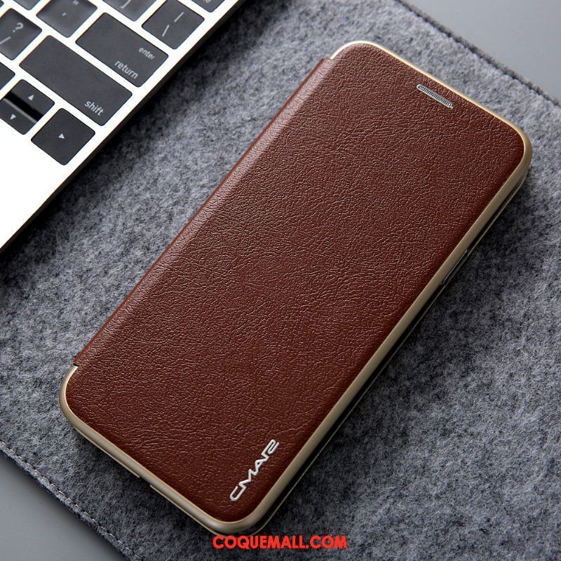 Étui Samsung Galaxy S9+ Tout Compris Étui En Cuir Business, Coque Samsung Galaxy S9+ Incassable Étoile