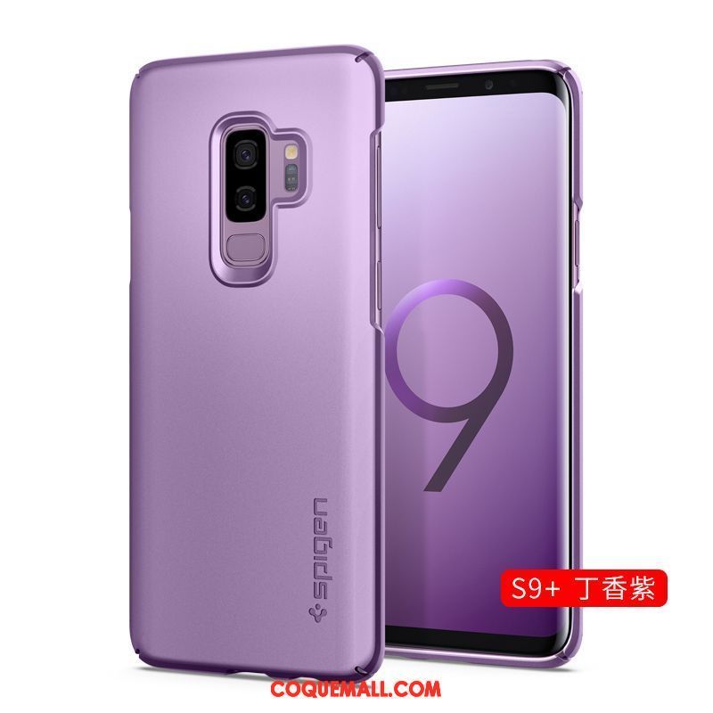 Étui Samsung Galaxy S9+ Très Mince Tendance Étoile, Coque Samsung Galaxy S9+ Protection Or