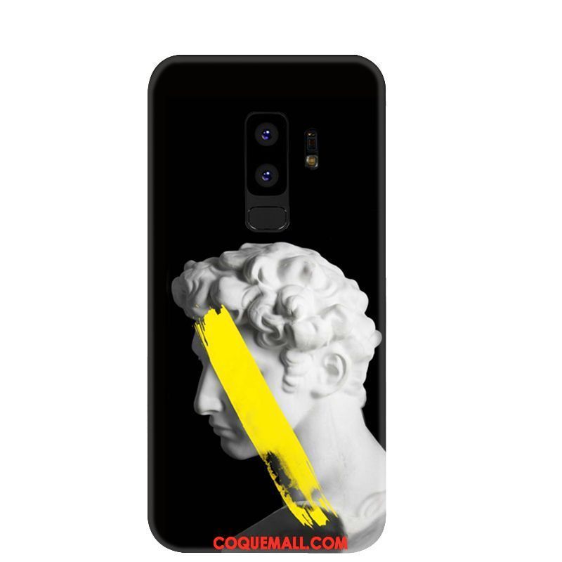 Étui Samsung Galaxy S9+ Téléphone Portable Incassable Silicone, Coque Samsung Galaxy S9+ Étoile Fluide Doux