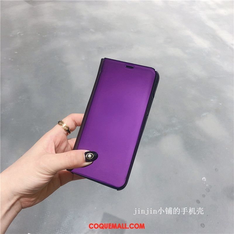 Étui Samsung Galaxy S9 Téléphone Portable Miroir Étoile, Coque Samsung Galaxy S9 Étui En Cuir Support