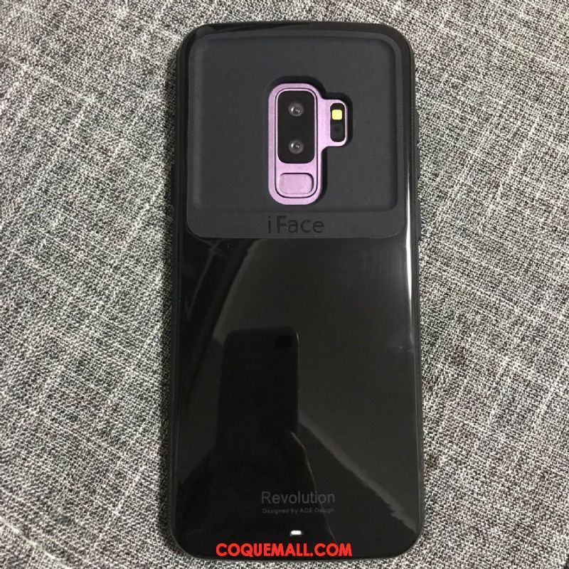 Étui Samsung Galaxy S9+ Téléphone Portable Protection Antidérapant, Coque Samsung Galaxy S9+ Étoile Incassable