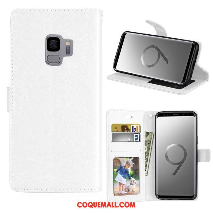 Étui Samsung Galaxy S9 Téléphone Portable Silicone Fluide Doux, Coque Samsung Galaxy S9 Étui En Cuir Protection