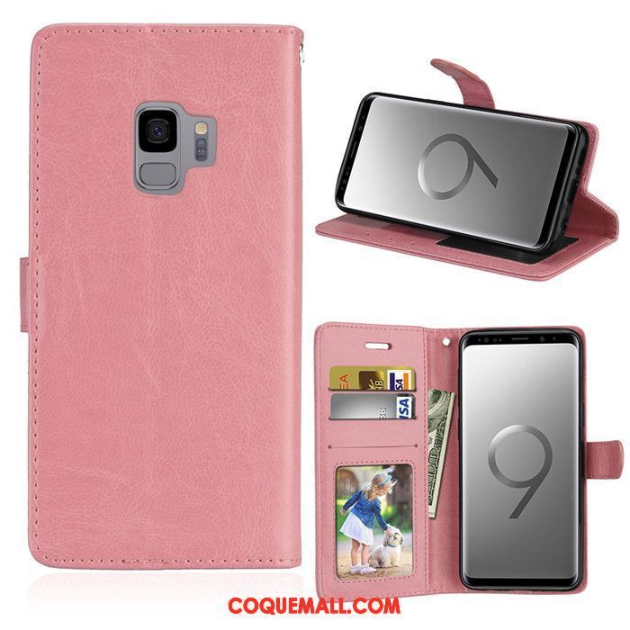 Étui Samsung Galaxy S9 Téléphone Portable Silicone Fluide Doux, Coque Samsung Galaxy S9 Étui En Cuir Protection