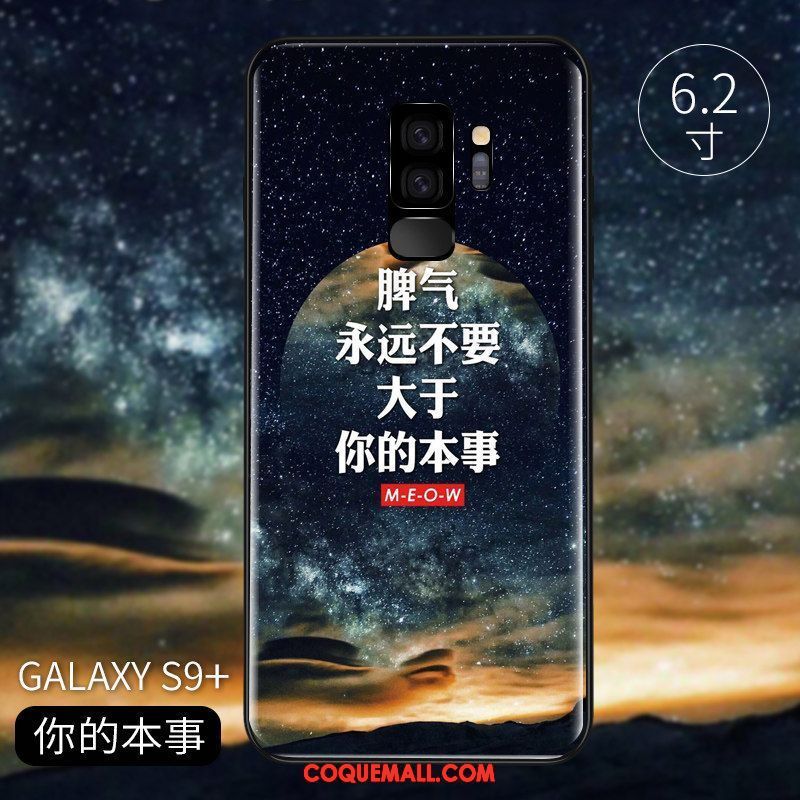 Étui Samsung Galaxy S9+ Violet Personnalité Délavé En Daim, Coque Samsung Galaxy S9+ Tout Compris Nouveau