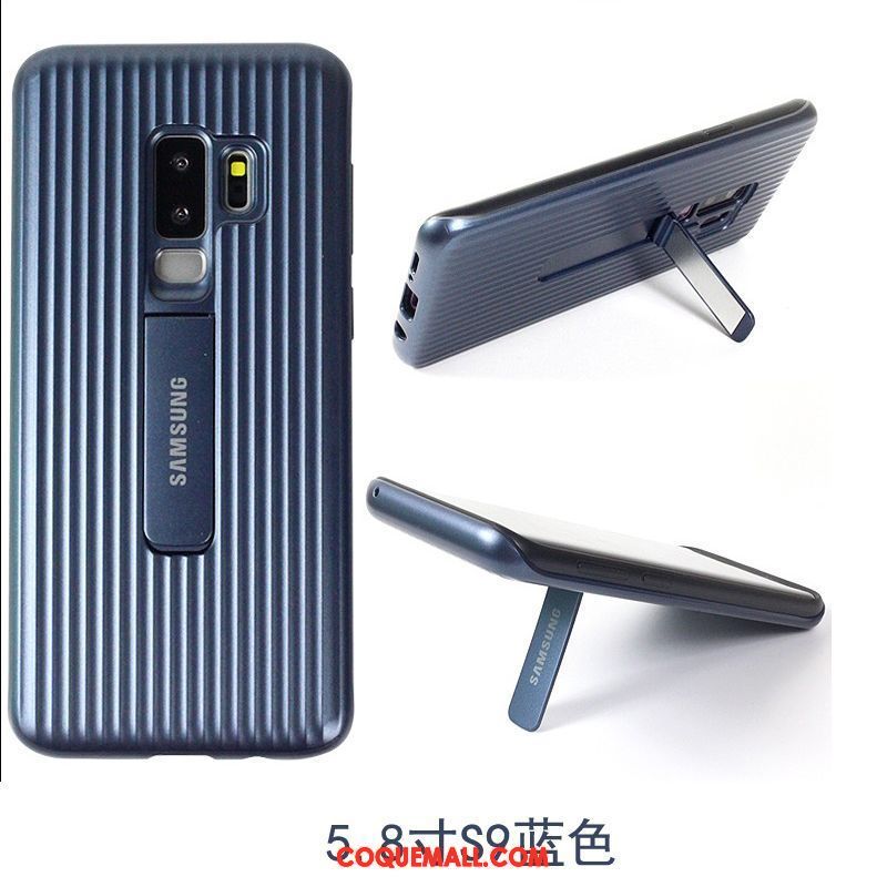 Étui Samsung Galaxy S9+ Voyage Bleu Étoile, Coque Samsung Galaxy S9+ Incassable Tendance