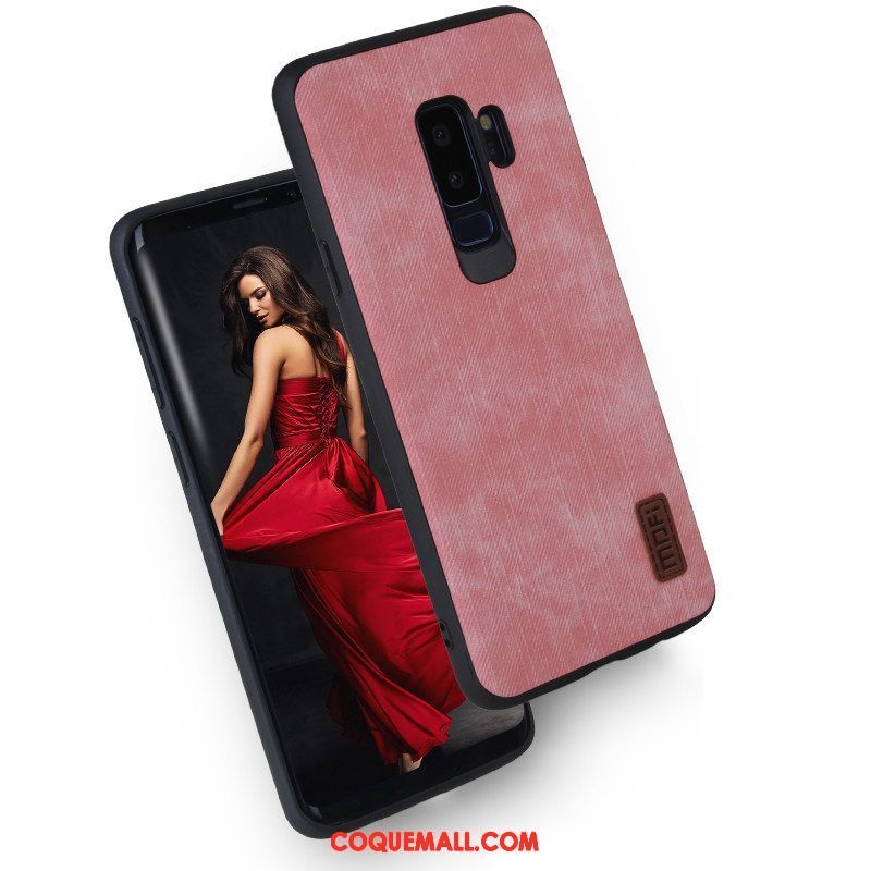 Étui Samsung Galaxy S9+ Étoile Fluide Doux Tout Compris, Coque Samsung Galaxy S9+ Incassable Délavé En Daim