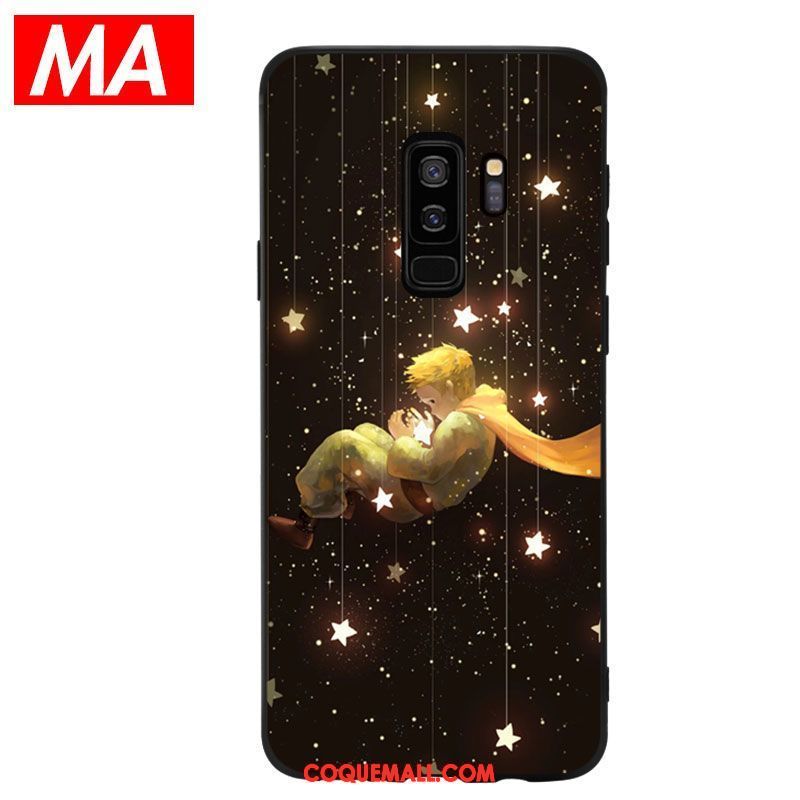 Étui Samsung Galaxy S9+ Étoile Protection Téléphone Portable, Coque Samsung Galaxy S9+ Silicone Charmant