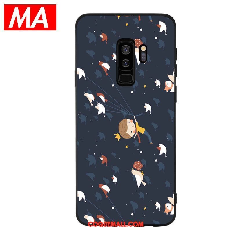 Étui Samsung Galaxy S9+ Étoile Protection Téléphone Portable, Coque Samsung Galaxy S9+ Silicone Charmant