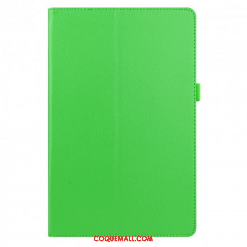 Étui Samsung Galaxy Tab A7 (2020) Simili Cuir Litchi
