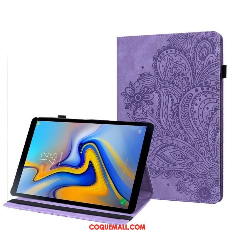 Étui Samsung Galaxy Tab A7 Lite Mandala Floral