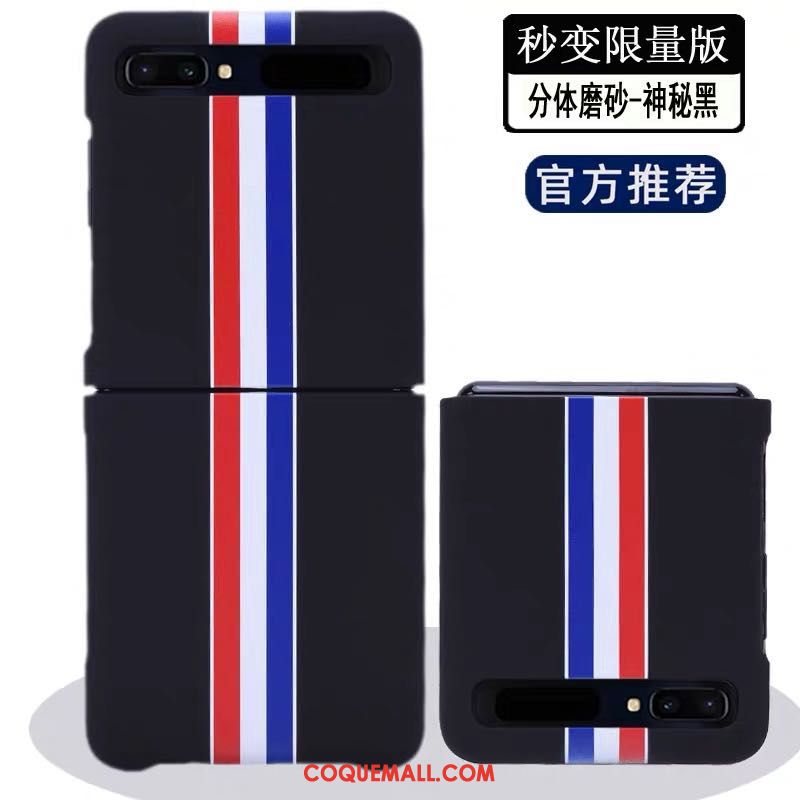 Étui Samsung Z Flip Étoile Incassable Nouveau, Coque Samsung Z Flip Légère Bleu