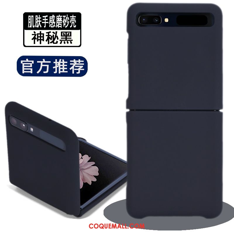 Étui Samsung Z Flip Étoile Incassable Nouveau, Coque Samsung Z Flip Légère Bleu
