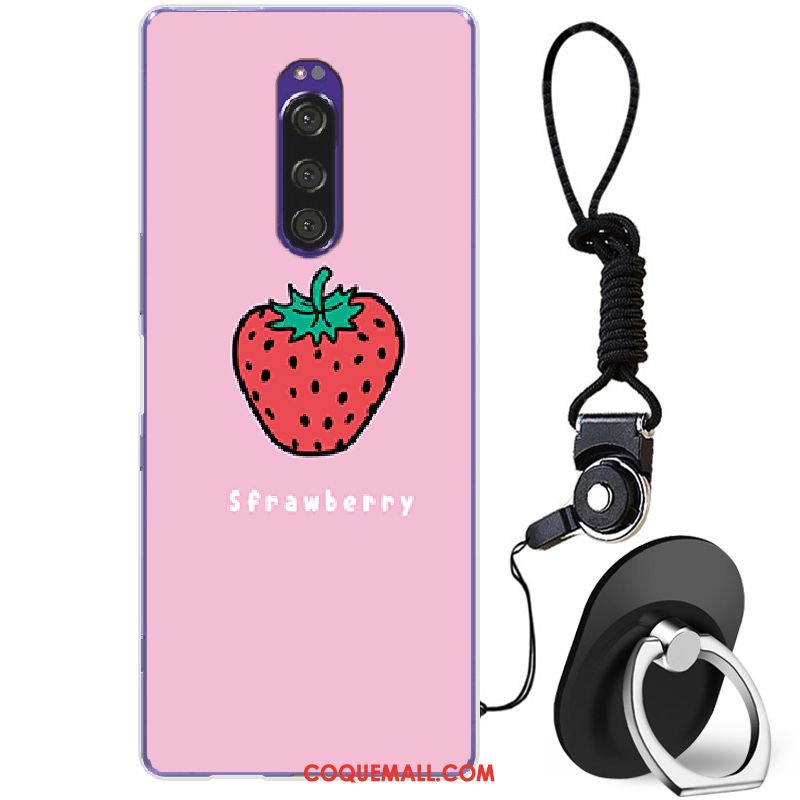 Étui Sony Xperia 1 Fluide Doux Charmant Téléphone Portable, Coque Sony Xperia 1 Protection Simple