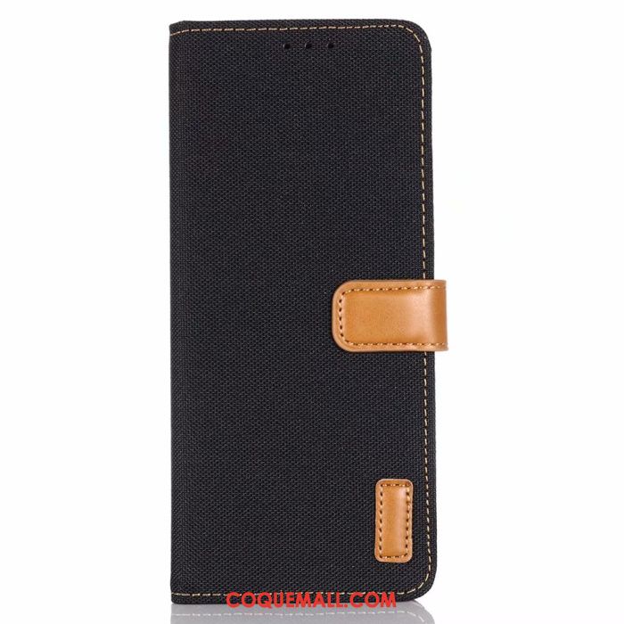 Étui Sony Xperia 10 Ii Portefeuille Protection En Cuir, Coque Sony Xperia 10 Ii Téléphone Portable Noir