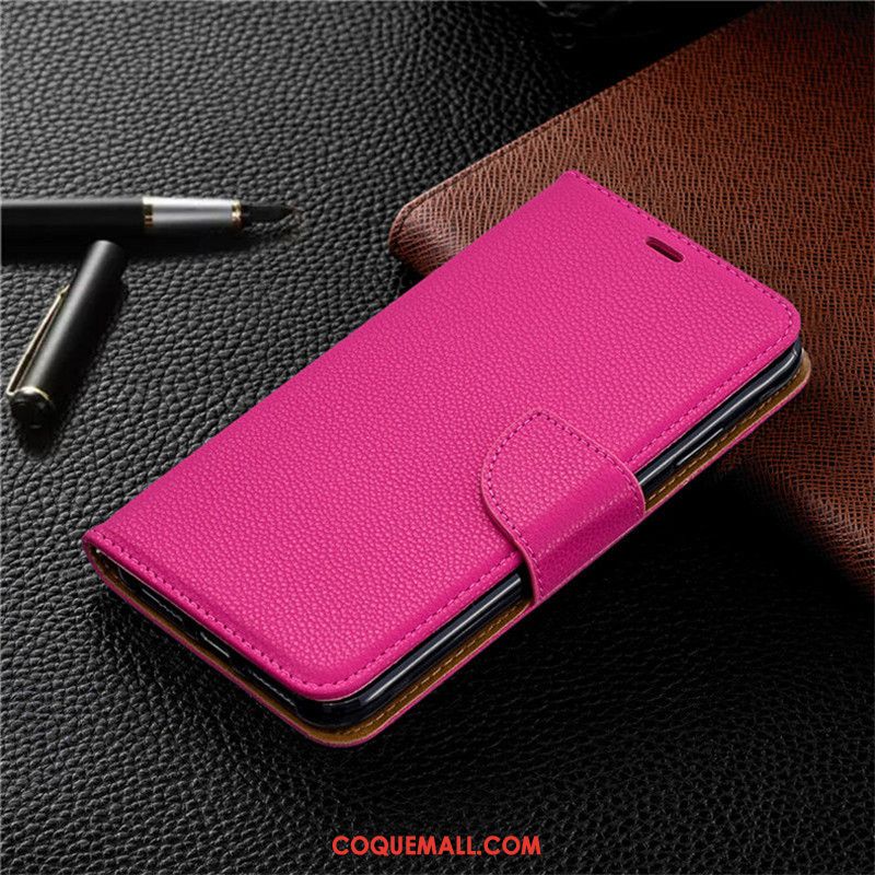 Étui Sony Xperia 10 Protection En Cuir Violet, Coque Sony Xperia 10 Tout Compris Portefeuille