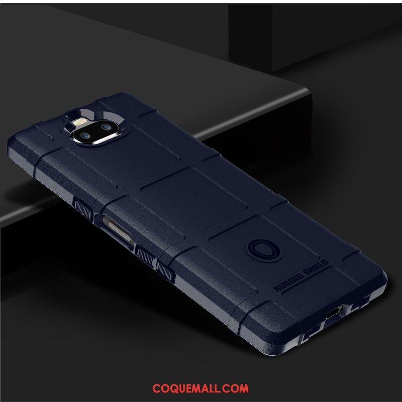 Étui Sony Xperia 10 Téléphone Portable Vert Protection, Coque Sony Xperia 10 Incassable Fluide Doux