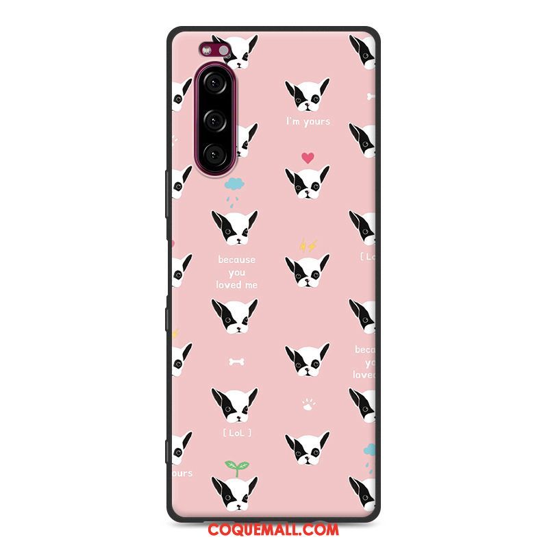 Étui Sony Xperia 5 Personnalité Silicone Protection, Coque Sony Xperia 5 Dessin Animé Incassable