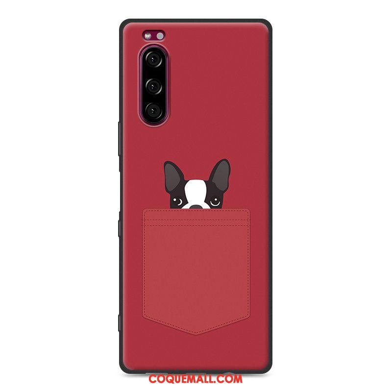 Étui Sony Xperia 5 Personnalité Silicone Protection, Coque Sony Xperia 5 Dessin Animé Incassable