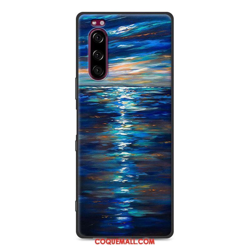 Étui Sony Xperia 5 Personnalité Silicone Protection, Coque Sony Xperia 5 Dessin Animé Incassable