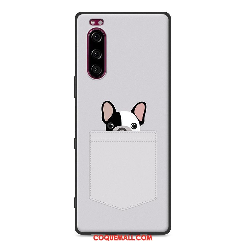 Étui Sony Xperia 5 Personnalité Silicone Protection, Coque Sony Xperia 5 Dessin Animé Incassable