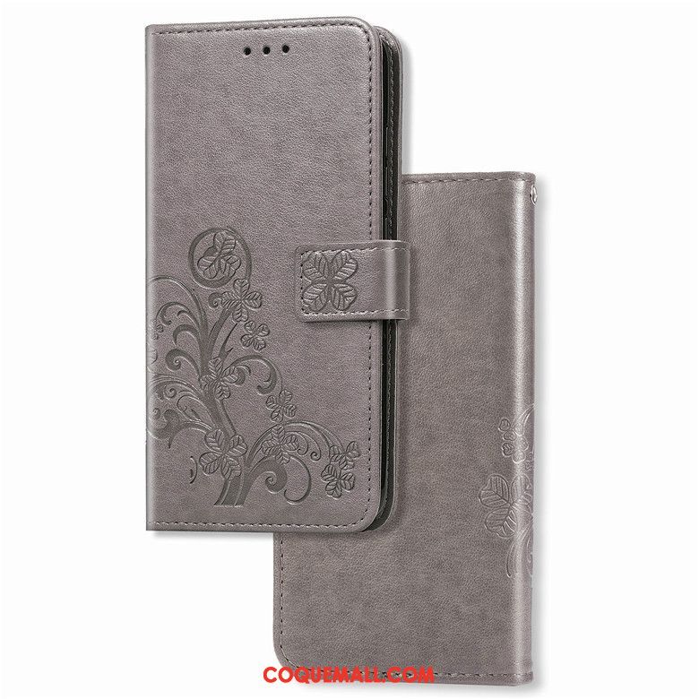 Étui Sony Xperia 5 Tout Compris En Cuir Protection, Coque Sony Xperia 5 Téléphone Portable Bleu