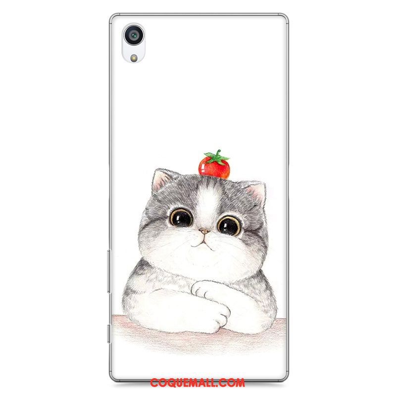 Étui Sony Xperia E5 Dessin Animé Protection Personnalité, Coque Sony Xperia E5 Difficile Rouge