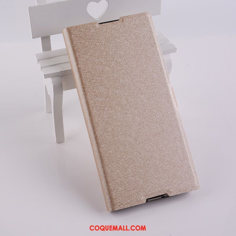 Étui Sony Xperia E5 Téléphone Portable Blanc Étui En Cuir, Coque Sony Xperia E5