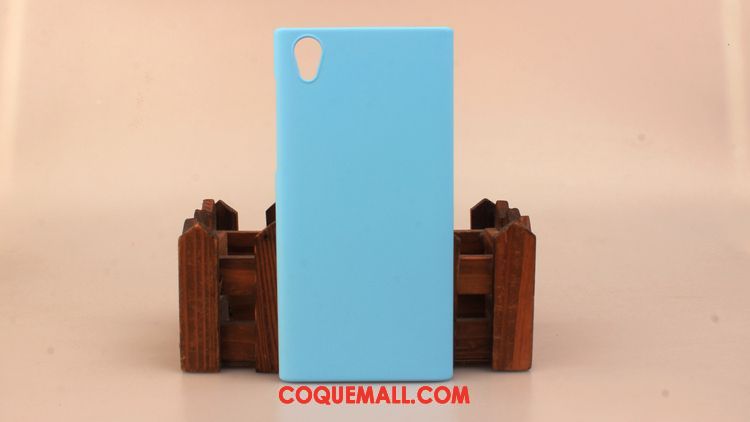 Étui Sony Xperia L1 Délavé En Daim Difficile Bleu Marin, Coque Sony Xperia L1 Téléphone Portable Protection