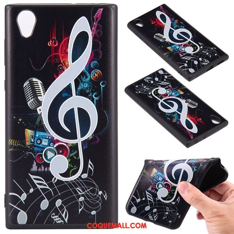 Étui Sony Xperia L1 Incassable Dessin Animé Peinture, Coque Sony Xperia L1 Téléphone Portable Silicone