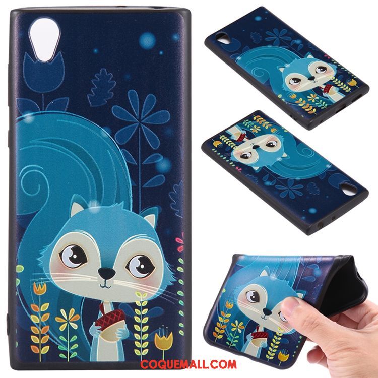 Étui Sony Xperia L1 Incassable Dessin Animé Peinture, Coque Sony Xperia L1 Téléphone Portable Silicone